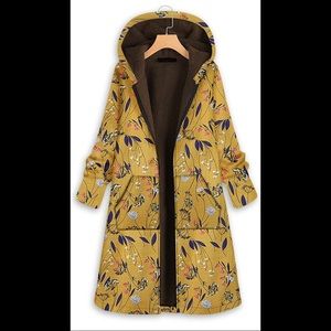 ❄️✨ New, Retro Printing Hooded Fashion Ethnic Splicing Cardigan